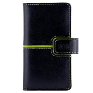Diary MAGNETIC weekly pocket 2025 Polish - black/green