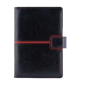 Diary MAGNETIC weekly special A5 2022 - black/red