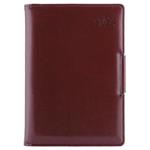 Diary METALIC daily B6 2024 - brown