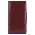 Diary METALIC weekly pocket 2024 Polish - brown