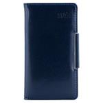 Diary METALIC weekly pocket 2024 Polish - dark blue