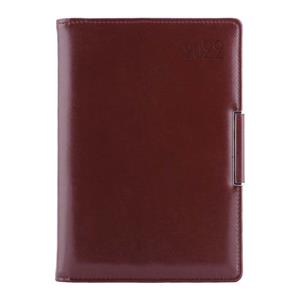 Diary METALIC weekly special A5 2022 - brown