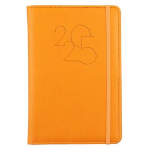 Diary POLY daily A5 2025 PL - orange