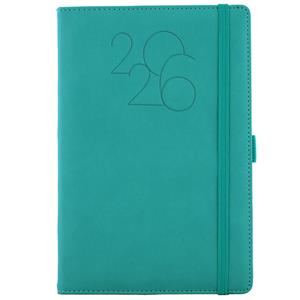 Diary POLY daily A5 2026 Czech - kerosene