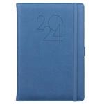 Diary POLY weekly A5 2024 Czech - dark blue