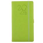 Diary POLY weekly pocket 2024 Polish - light green