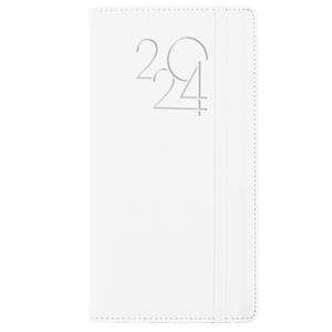 Diary POLY weekly pocket 2024 Polish - white