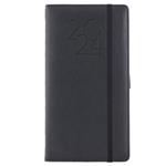Diary POLY weekly pocket 2024 Slovak - black