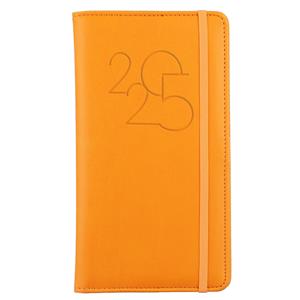 Diary POLY weekly pocket 2025 Czech - orange