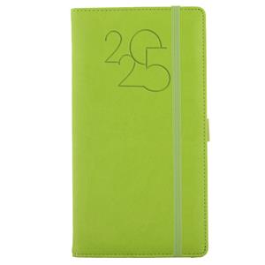 Diary POLY weekly pocket 2025 Polish - light green