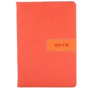 Diary Riga daily A5 2016 Czech - orange