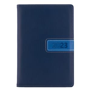 Diary RIGA daily A5 2023 Czech - dark blue