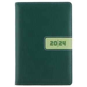 Diary RIGA daily B6 2024 Polish - green