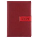 Diary RIGA daily B6 2024 Polish - red