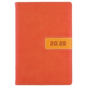 Diary RIGA daily B6 2025 Polish - orange