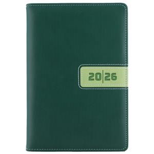 Diary RIGA weekly A5 2026 Czech - green