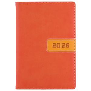 Diary RIGA weekly A5 2026 Czech - orange