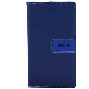 Diary Riga weekly pocket 2016 Polish - dark blue