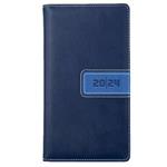 Diary RIGA weekly pocket 2024 Czech - dark blue