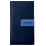 Diary RIGA weekly pocket 2024 Czech - dark blue