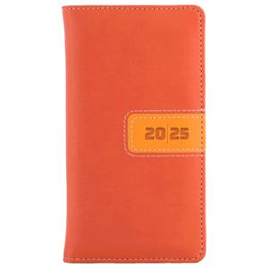 Diary RIGA weekly pocket 2025 Slovak - orange