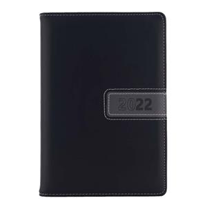 Diary RIGA weekly special A5 2022 - black/grey