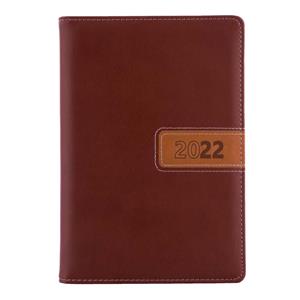 Diary RIGA weekly special A5 2022 - brown
