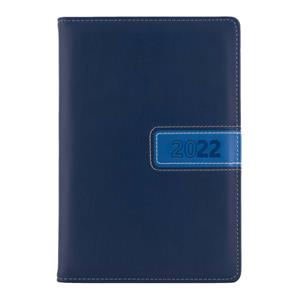 Diary RIGA weekly special A5 2022 - dark blue