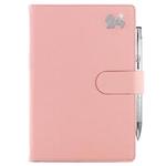 Diary SPLIT CRYSTAL daily B6 2024 - light pink