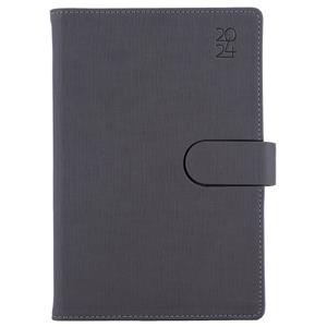 Diary SPLIT daily A5 2024 Czech - grey