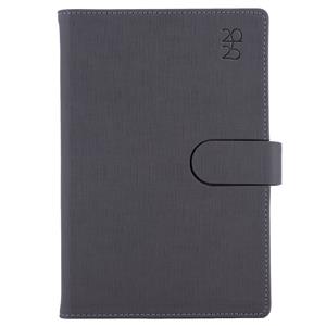 Diary SPLIT daily A5 2025 Slovak - grey