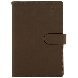Diary SPLIT daily A5 2026 Czech - brown