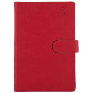 Diary SPLIT daily A5 2026 Czech - red