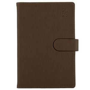 Diary SPLIT weekly A5 2025 Slovak - brown
