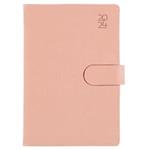 Diary SPLIT weekly B6 2024 - light pink