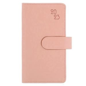 Diary SPLIT weekly pocket 2023 Slovak - light pink