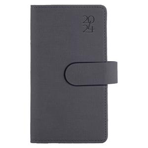 Diary SPLIT weekly pocket 2024 Czech - grey