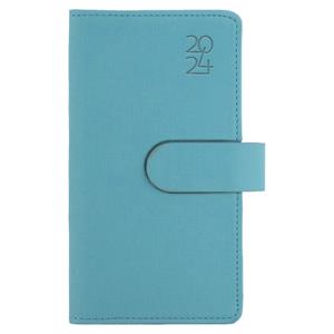 Diary SPLIT weekly pocket 2024 Polish - turquoise