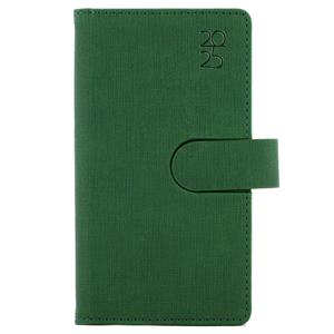Diary SPLIT weekly pocket 2025 Slovak - green