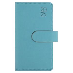 Diary SPLIT weekly pocket 2025 Slovak - turquoise