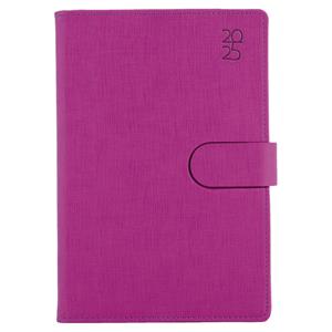 Diary SPLIT weekly special A5 2025 - fuchsia pink