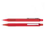Eliana metal ballpoint pen - red