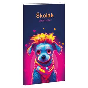 Fortnightly pocket diary 2025/2026 School Cooldog