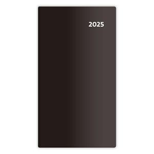 Fortnightly pocket diary 2025 - Torino - black