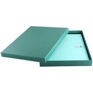 GEP conference boards in a mint gift box with a squared pad