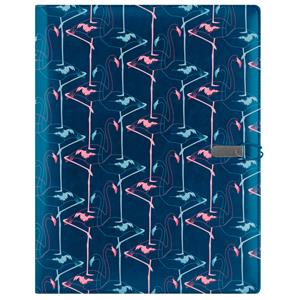 GEP DESIGN conference boards in a blue gift box - Flamingo with a lined pad