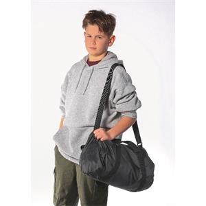 Hoop Uni black foldable sports bag