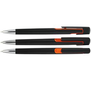 Kuličkové pero Vivace - černá - oranžová