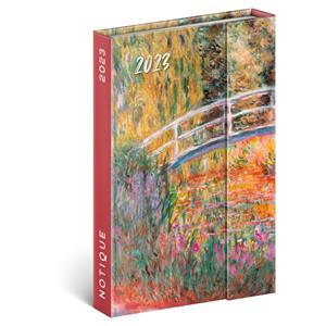 Magnetic weekly diary 2023 B6 Claude Monet