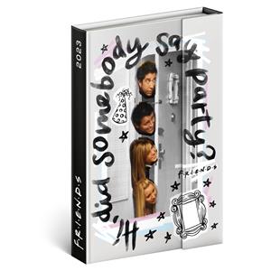 Magnetic weekly diary 2023 B6 Friends